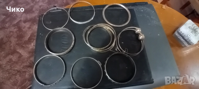 Стари 9бр гривни и 2бр пръстени, снимка 2 - Антикварни и старинни предмети - 52225206