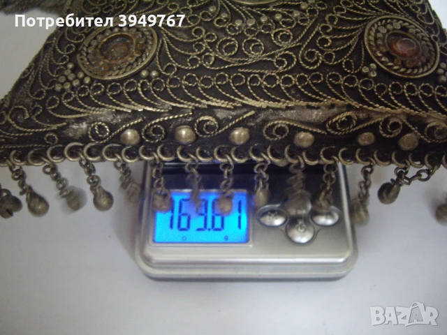 Стара сачанена барутница., снимка 7 - Антикварни и старинни предмети - 51247087