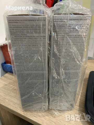 Оцветител за коса Wella Professionals Magma By Blondor, 39 нюанса на пудра, Сив/Златист, 120гр, снимка 2 - Други - 52035773