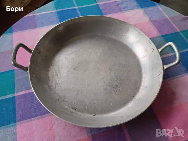 Френска алуминиева тава 40х6см, снимка 2 - Съдове за готвене - 48493654