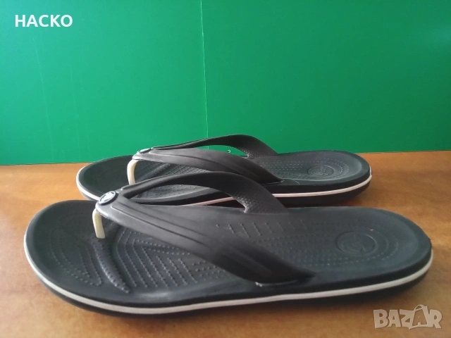 Джапанки Crocs Crocband Flip Номер 10/12 43/44 Стелка 28 см. 100% Оригинални Внос от Англия