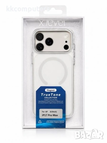 Калъф X-Level True Tone MagSafe / Бял / за iPhone 17 Pro Max 6.9 Баркод : 3133915