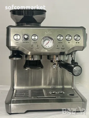  Еспресо машина Solis (Breville) BES870 с вградена мелачка + 3 мес. гаранция