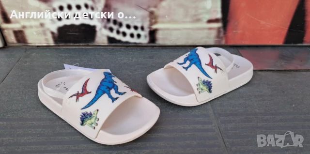 Английски детски чехли/сандали , снимка 4 - Детски сандали и чехли - 50447200