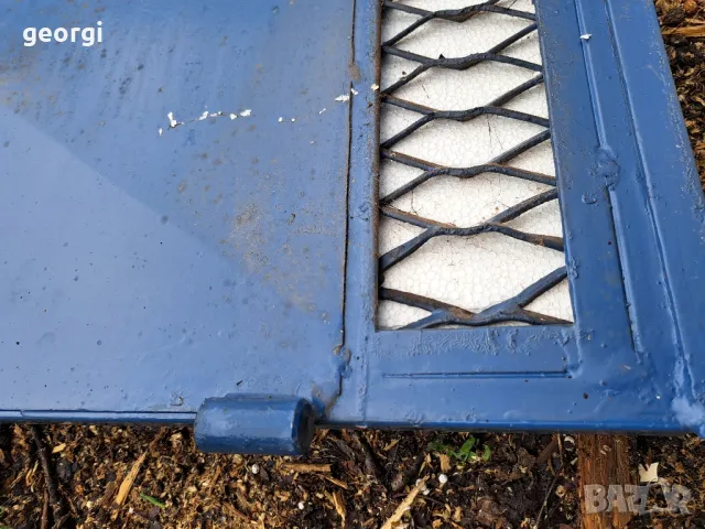 двойна метална гаражна портална врата, снимка 12 - Гаражни врати - 49525105