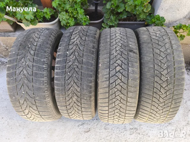 железни джанти 5х112 16 цола с зимни гуми 205/55/16 , снимка 2 - Гуми и джанти - 56071326