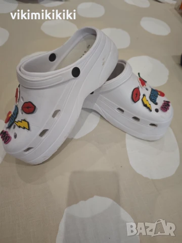 кроксове Sinsay с висока платформа