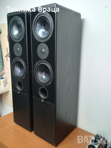 Трилентови тонколони CANTON ERGO 702 DC. Изпращам видео. , снимка 3 - Тонколони - 53879728