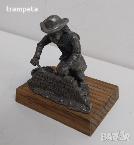 НАЙ ДОБРАТА ОФЕРТА 9 бр. ЛОТ Стари метални миниатюри фигури , професии, Daalderop , снимка 10 - Антикварни и старинни предмети - 52613524