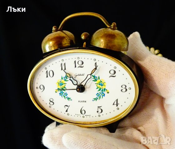 Goldbuhl механичен часовник,будилник. , снимка 5 - Антикварни и старинни предмети - 30331796
