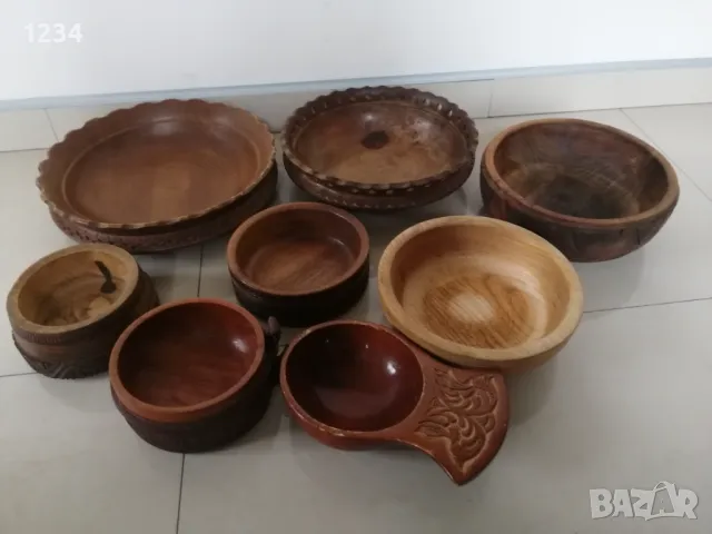 Дървени купи