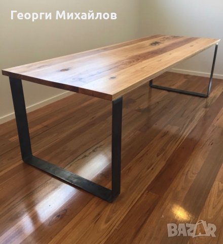 Трапезна маса масив Скандинавски стил / Рустик стил, снимка 13 - Маси - 30484633