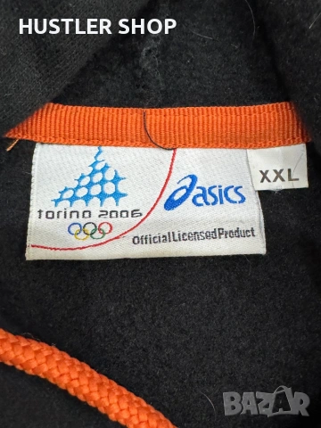 Мъжки суитшърт ASICS VINTAGE OLYMPIC WINTER GAMES TORINO 2006. Размер XL, снимка 5 - Спортни дрехи, екипи - 53089187