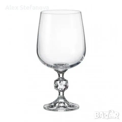 Комплект от 6 чаши за червено вино Bohemia Sterna, 340мл, снимка 1