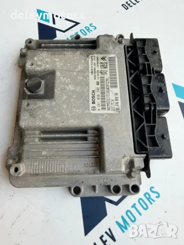 0281030546, EDC17C10, 9807885980 ECU компютър от Citroen C4 1.6 HDI, 92 ph., 5sp., engine 9HP, снимка 5 - Части - 55836358