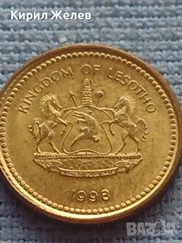 Монета 10 lisente 1998г. KINGDOM OF LESOTHO рядка за КОЛЕКЦИОНЕРИ 41156, снимка 7 - Нумизматика и бонистика - 42774324