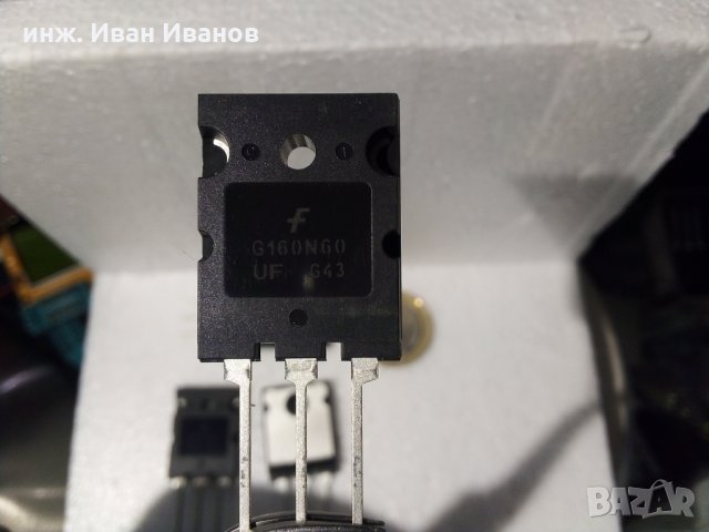 SGL160N60UF IGBT Транзистори 600V, 160A, 250W, корпус TO-264, снимка 2 - Друга електроника - 31826687