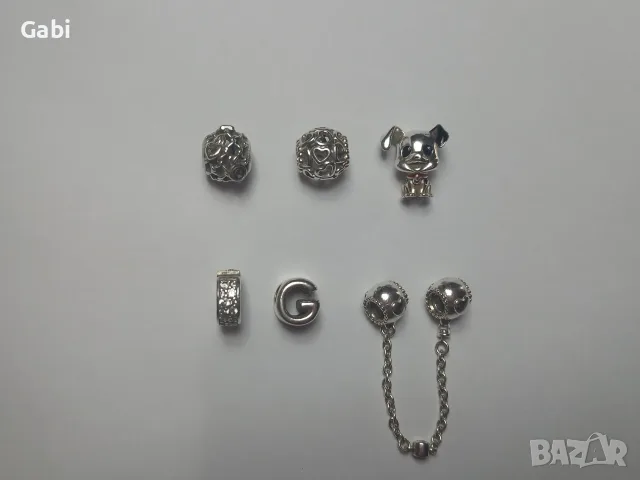 КАТО НОВА!!|Гривна PANDORA|925 сребро, снимка 4 - Гривни - 55743376
