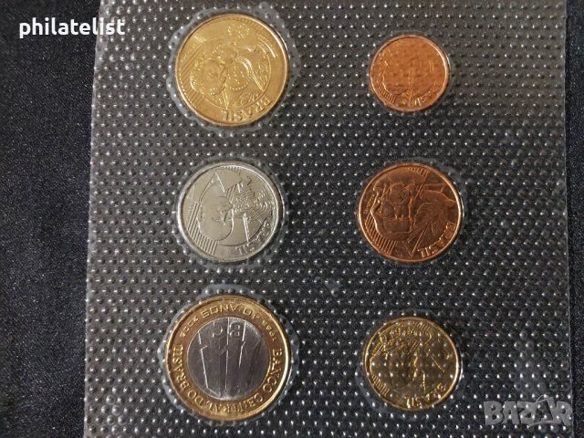 Бразилия - Комплектен сет - 2004-2005, снимка 2 - Нумизматика и бонистика - 39648958