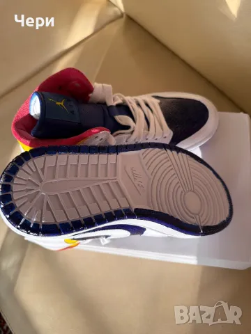 Custom Air Jordan 1 , снимка 7 - Маратонки - 49678822