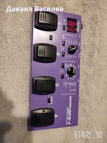 Китарен процесор Zoom GFX-1 – Здрав, компактен и лесен за употреба