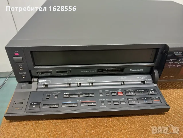 Panasonic NV-F70 hi-fi stereo VHS video , снимка 2 - Декове - 56106433