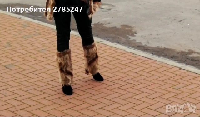 Сет/Елек,Чанта, гети/естествен косъм, снимка 12 - Елеци - 53132449