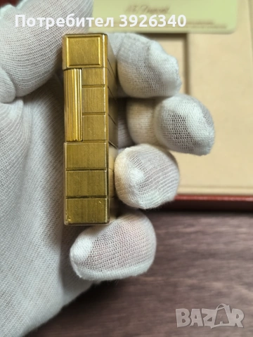 S.T.Dupont линия 1 златна пълен комплект , снимка 5 - Антикварни и старинни предмети - 54010010