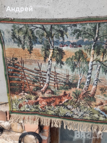 Старинен ковьор,покривка за стена #290, снимка 3 - Антикварни и старинни предмети - 52949422
