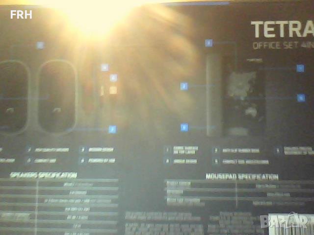 Компютърна периферия TETRA office set 4IN1-нова, снимка 6 - Клавиатури и мишки - 42305683
