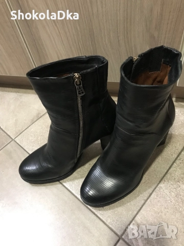 Боти естествена кожа A.S 98, снимка 7 - Дамски боти - 52956304