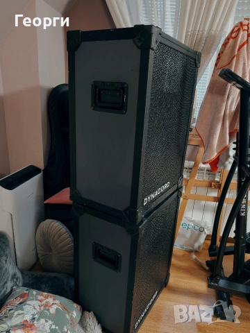 Колони Dynacord fe 15.2,стъпало RCF и миксер Mackie, снимка 2 - Ресийвъри, усилватели, смесителни пултове - 54151639