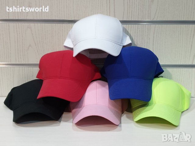 Нова изчистена шапка с козирка в различни цветове, микрофибър, снимка 1 - Шапки - 37505800