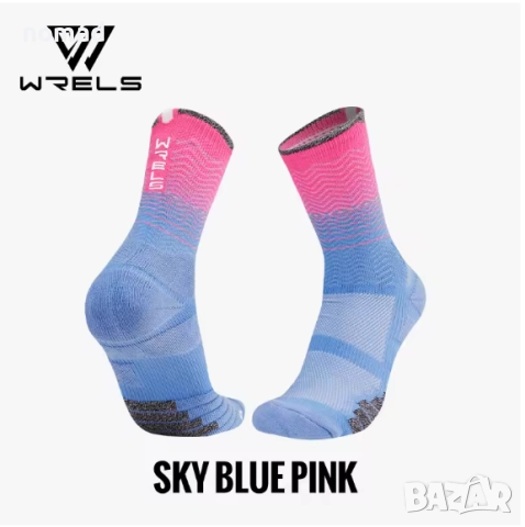 WRELS Спортни чорапи – омекотени, дишащи, снимка 2 - Спортна екипировка - 52709617