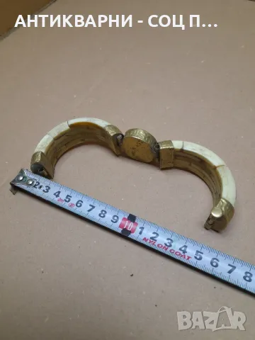 Стара Тибетцка Гривна От Слонова Кост., снимка 9 - Антикварни и старинни предмети - 48017993