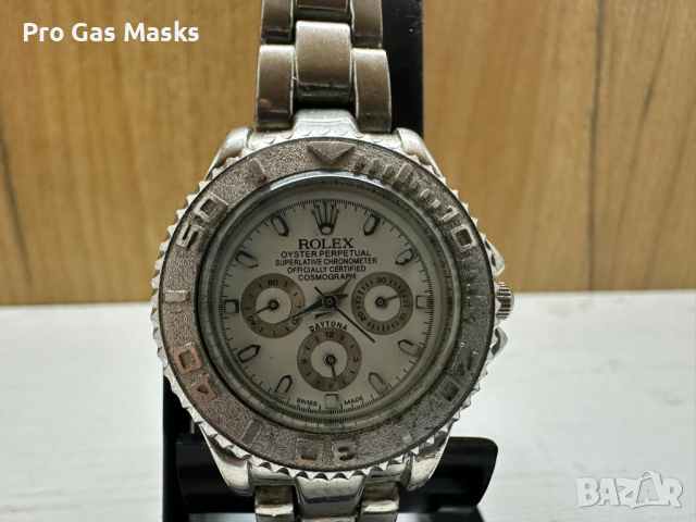 Уникален Часовник Rolex Ролекс Дамски Daytona Oyster Perpetual само за 100 лв, снимка 7 - Дамски - 44649163