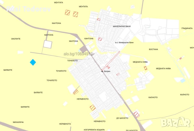 Поземлен имот 5 500кв.м., на 550 метра от главен път гр. Айтос - кв. ”Ветрен”, м. ”БИЛКИТЕ”, снимка 4 - Земеделска земя - 52912875