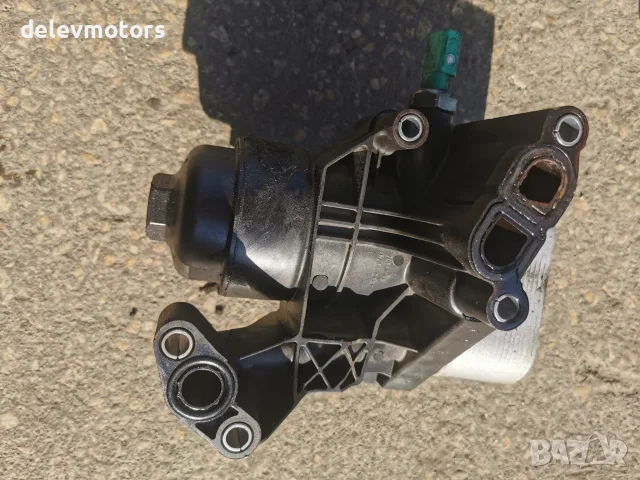 03N117021 Корпус на масления филтър с маслен охладител Mahle Вграден маслен охладител и