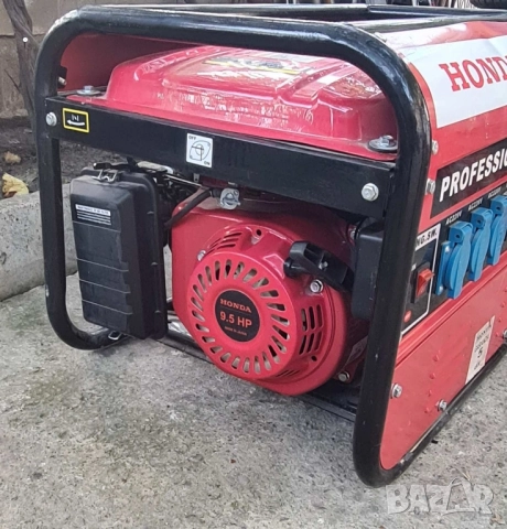Агрегат генератор HONDA ECMT 7000, снимка 3 - Генератори - 52092210