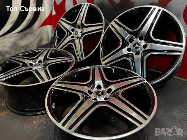 Алуминиеви джанти за Мерцедес АМГ (Mercedes AMG), 21 цола, 5х112, снимка 3 - Гуми и джанти - 52792415