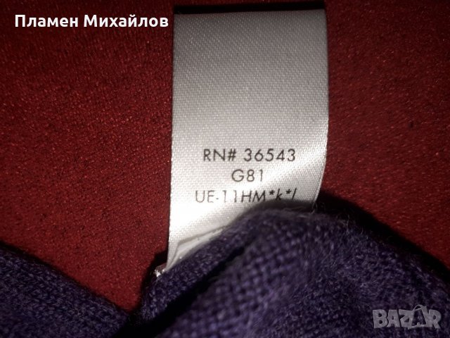 Calvin Klein Merino--Ориг. Пуловер Нов!, снимка 5 - Пуловери - 34109476
