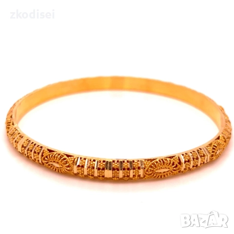 Златна дамска гривна 13,07гр. 21кр. проба:875 модел:34397-1, снимка 3 - Гривни - 52574950