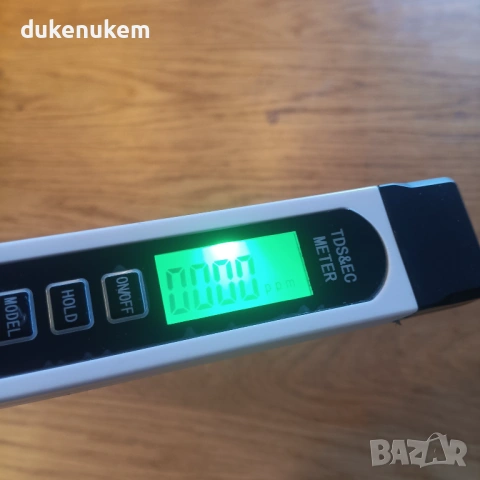Дигитален тестер за качество на водата 3-в-1 с LCD дисплей – TDS/ EC/T, снимка 10 - Друга електроника - 53074342