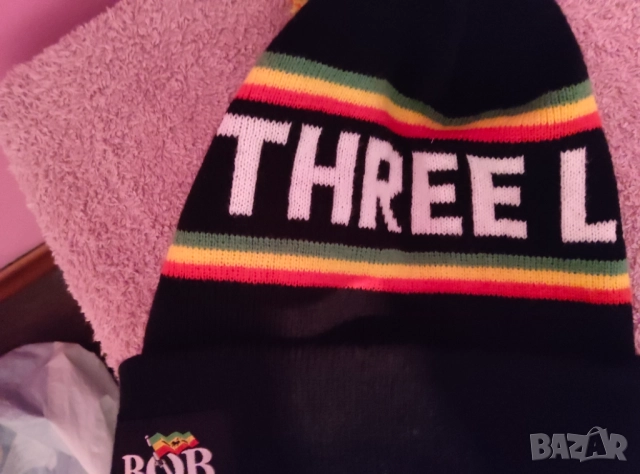 Лимитирана зимна шапка Ajax & Bob Marley- Three Little Birds, снимка 5 - Фен артикули - 52849066