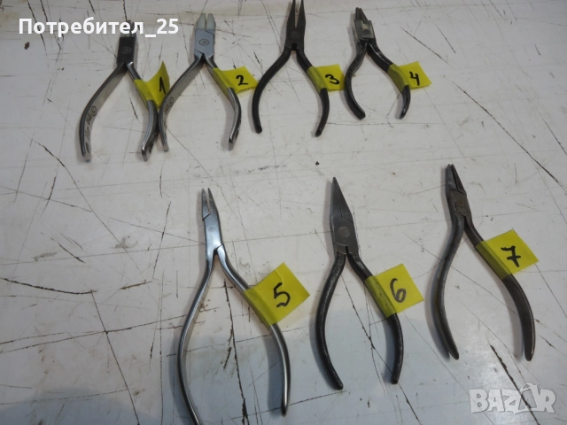 Бижутерски - зъботехнически клещи, снимка 13 - Клещи - 51638570