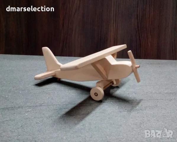 Декоративен дървен самолет DMAR 65N2, снимка 2 - Декорация за дома - 47577113