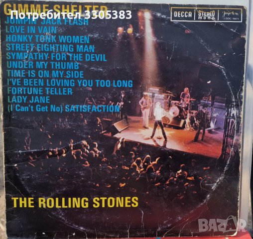 Грамофонна плоча The Rolling Stones "Gimme Shelter", снимка 1 - Грамофонни плочи - 40126203