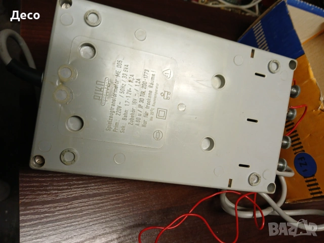 Piko FZ-1  трансформатор-захранване за ел,влакчета,писти., снимка 5 - Колекции - 53033373