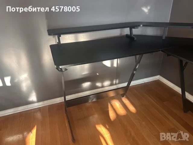 Ъглово геймърско бюро, снимка 2 - Геймърски - 56448336