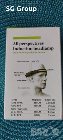 Лед фенер-челник /Led headlight, снимка 7 - Къмпинг осветление - 40775125